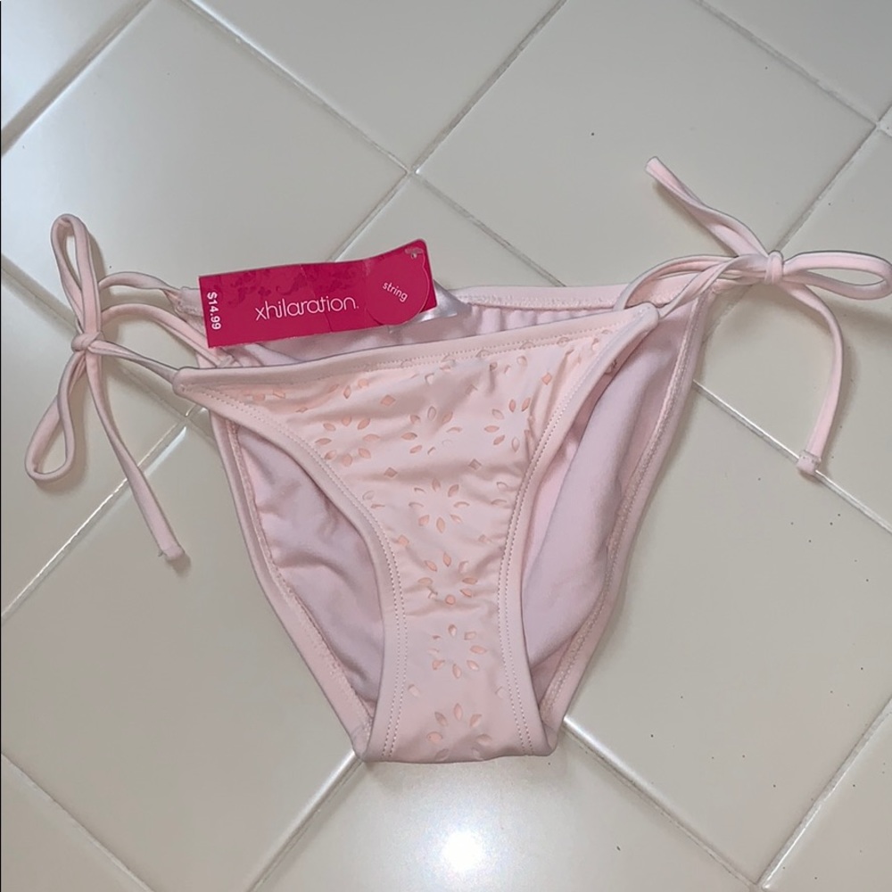 NWT! Xhilaration Light Pink Bikini Bottoms